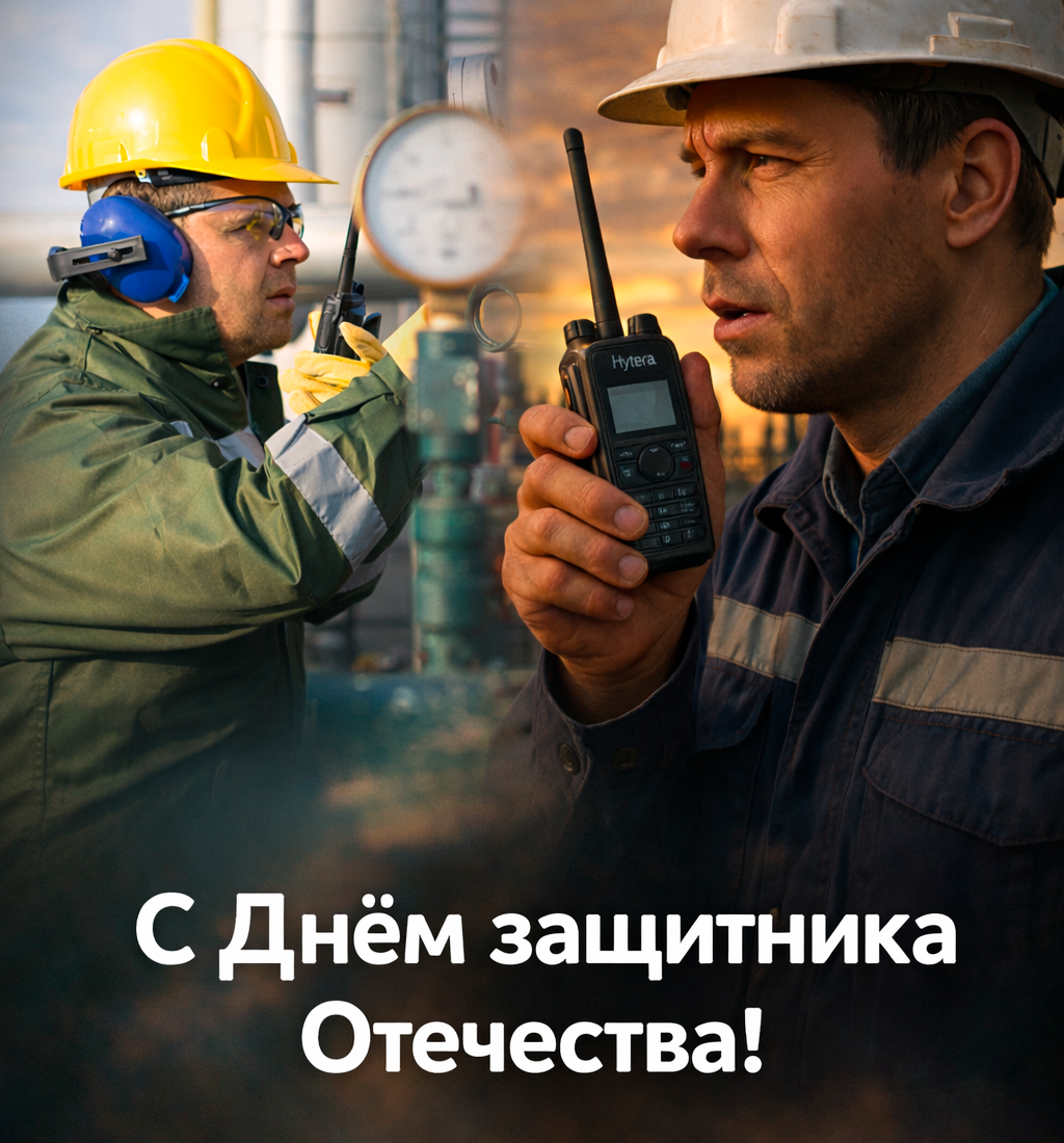 Поздравляем заказчиков и партнеров с Днём защитника Отечества!