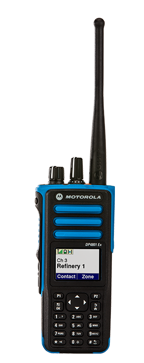 Motorola DP4801Ex ATEX Взрывобезопасная цифровая портативная радиостанция