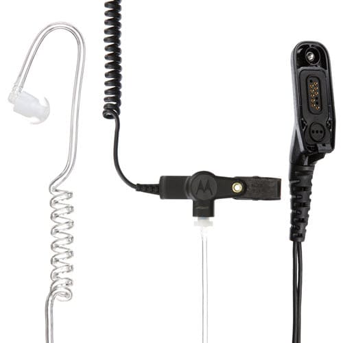 2-х проводная гарнитура с акустической трубкой, микрофоном РТТ/VOX (черная) IMPRES PMLN6129