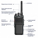 Цифровая портативная радиостанция Hytera HP505 